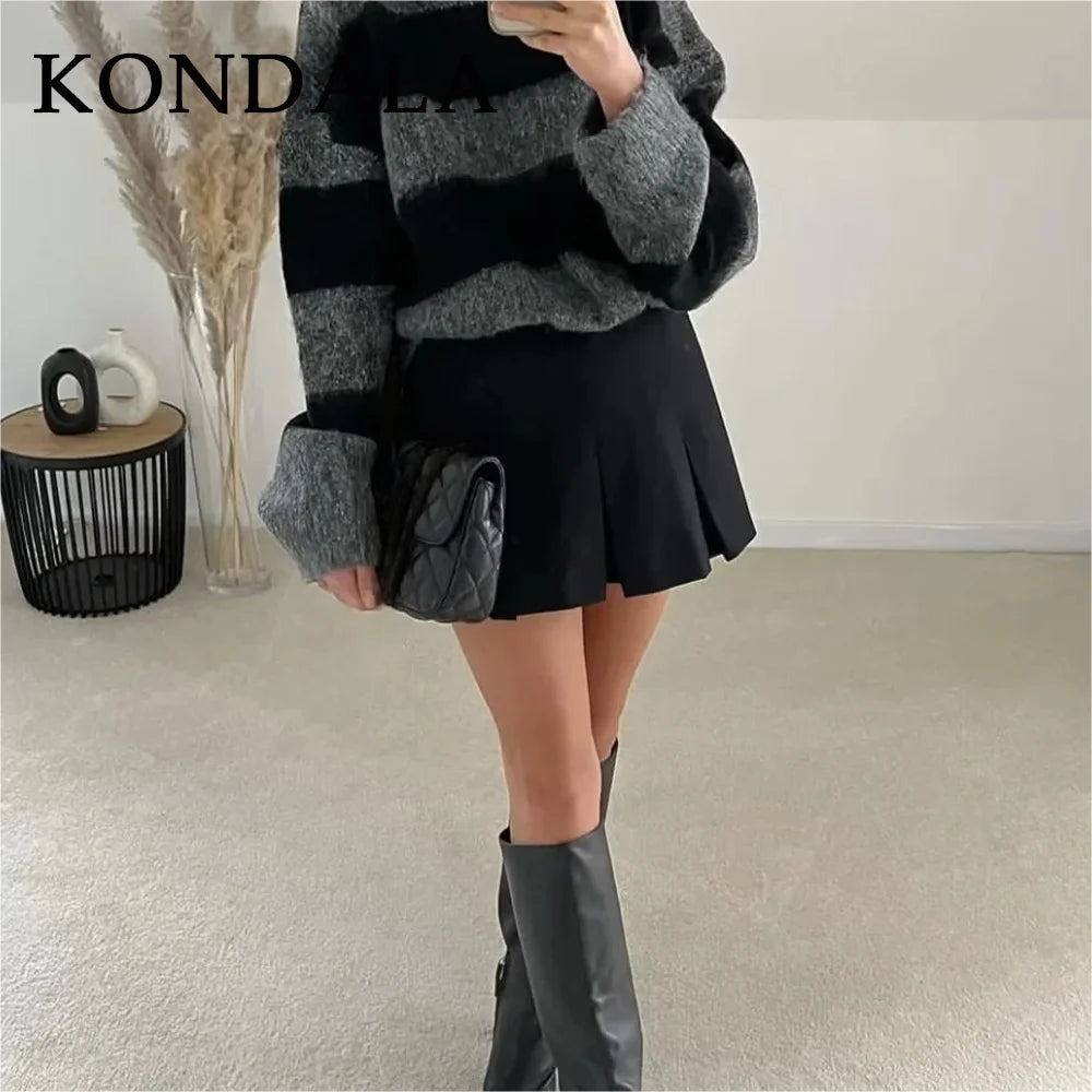 Aureon Pleated Mini Skirt
