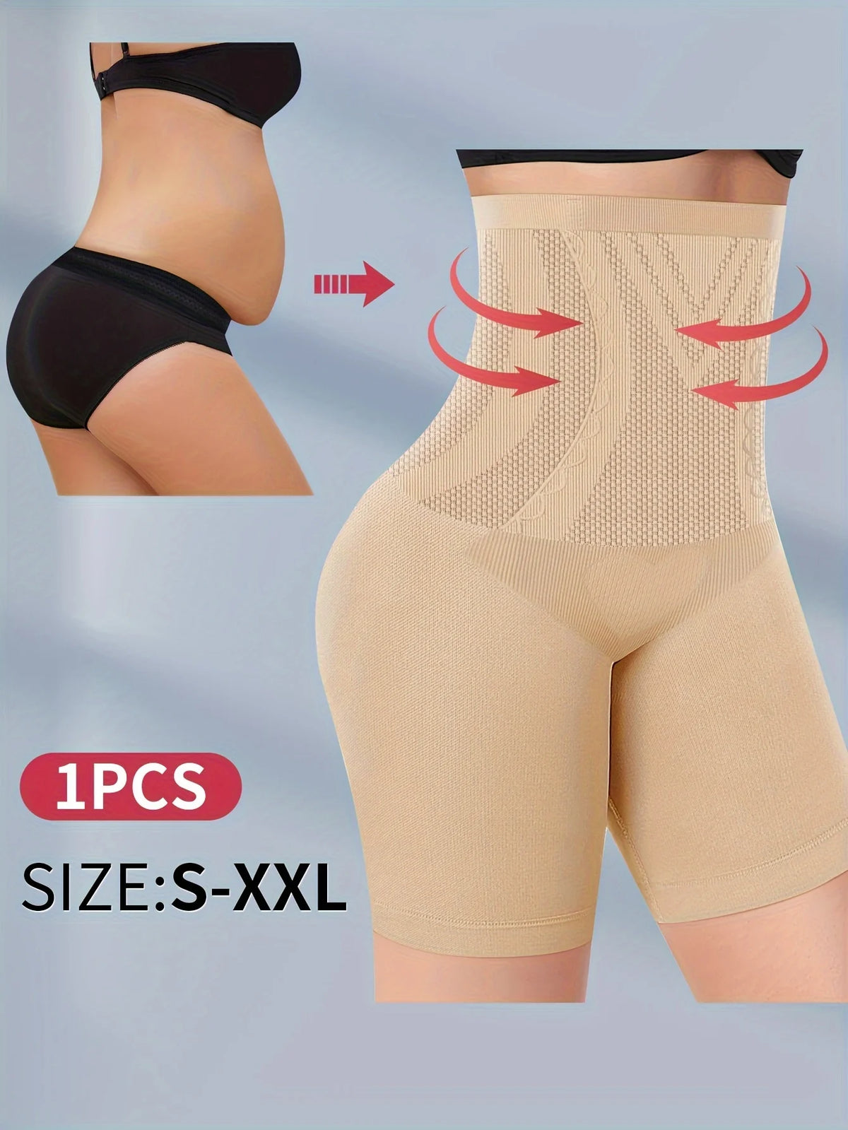 Aureon High-Waist Shaping Shorts