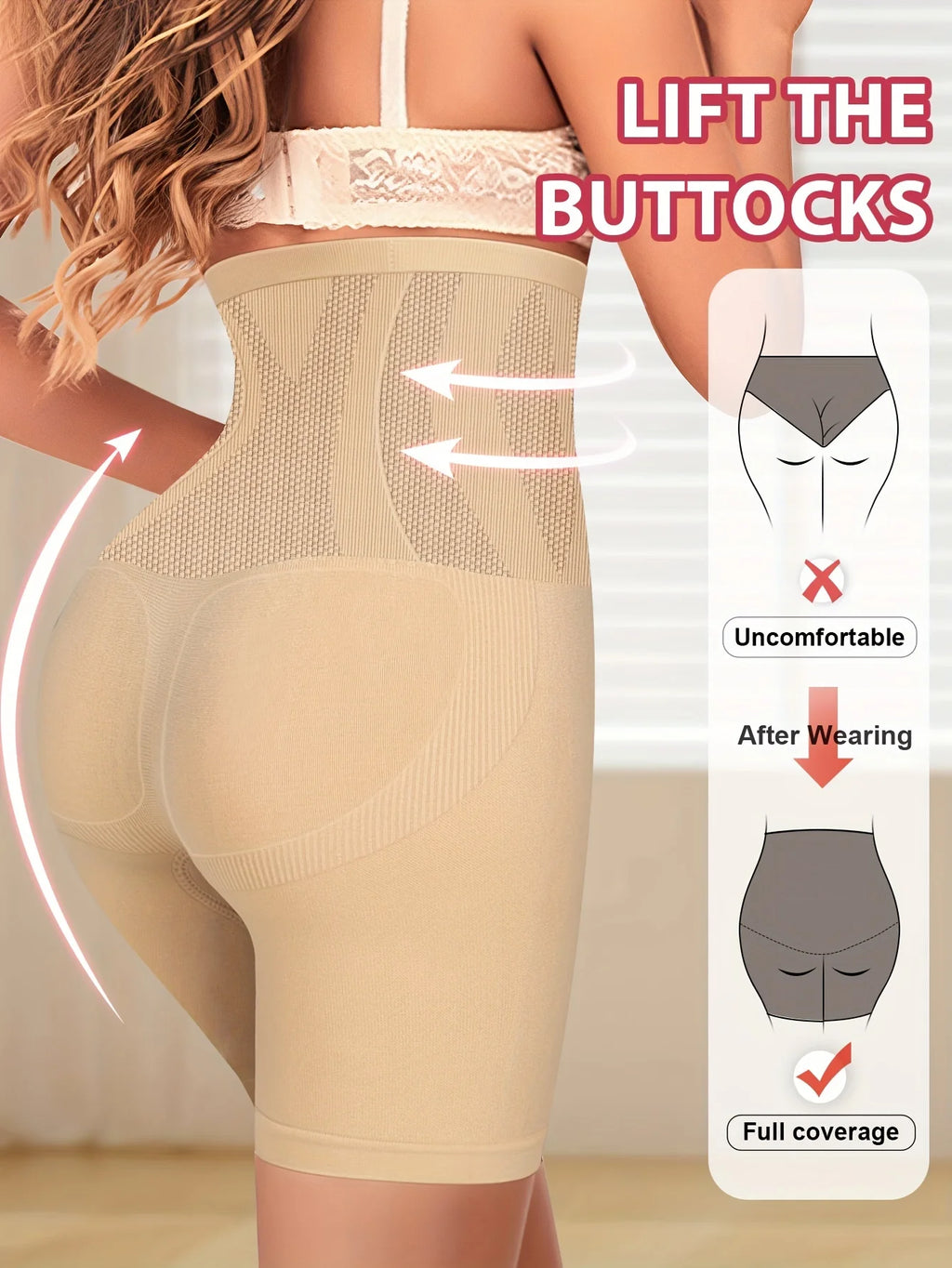 Aureon High-Waist Shaping Shorts
