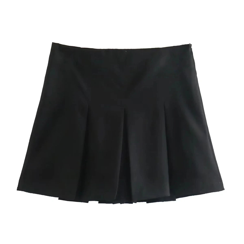 Aureon Pleated Mini Skirt