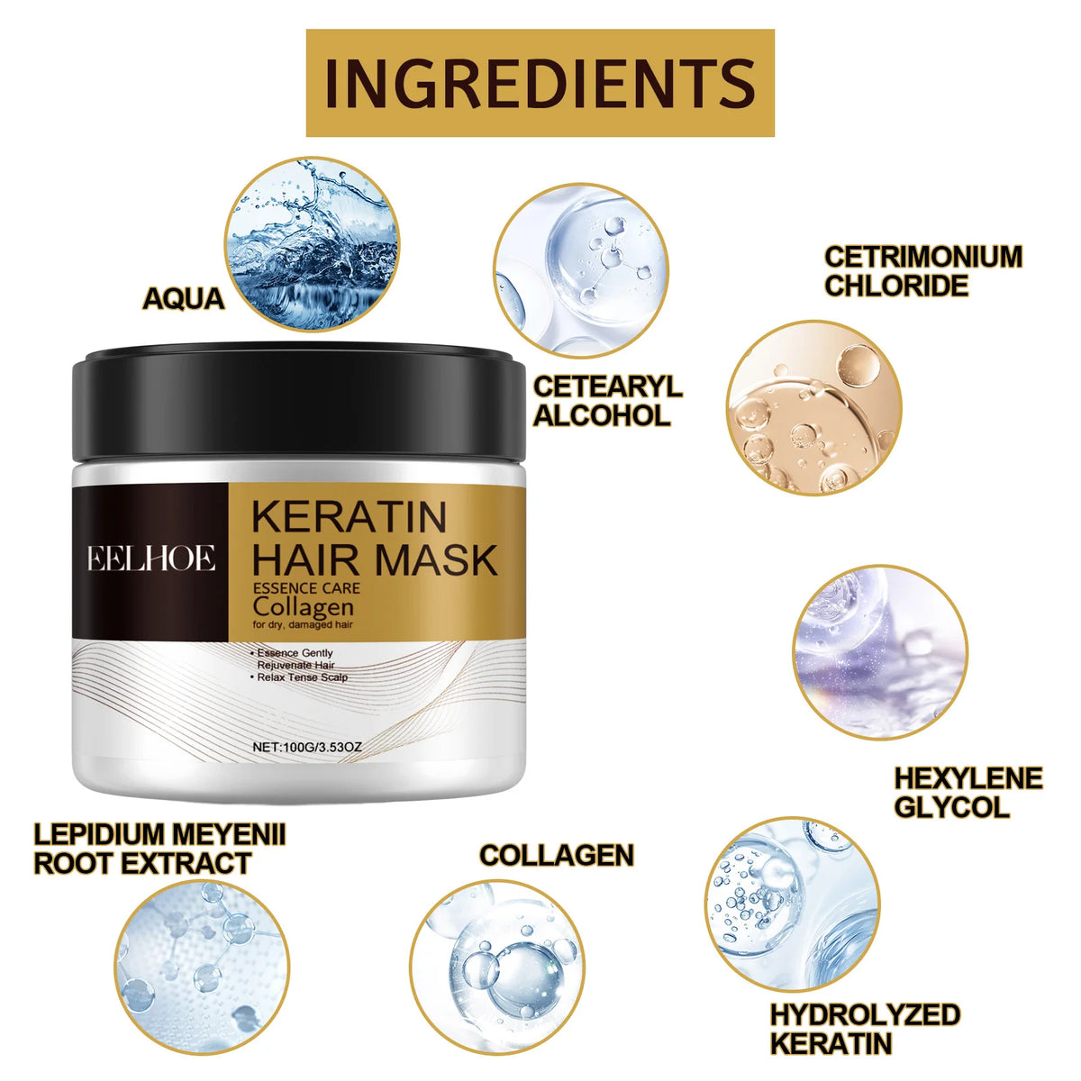 Aureon Keratin Care Hair Mask