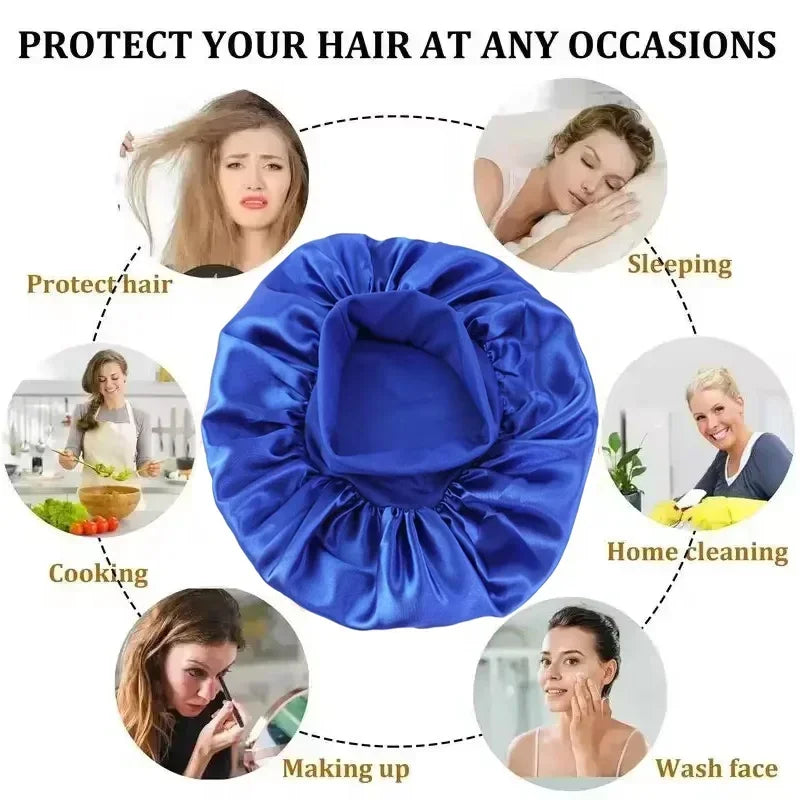 Aureon Satin-Lined Hair Bonnet