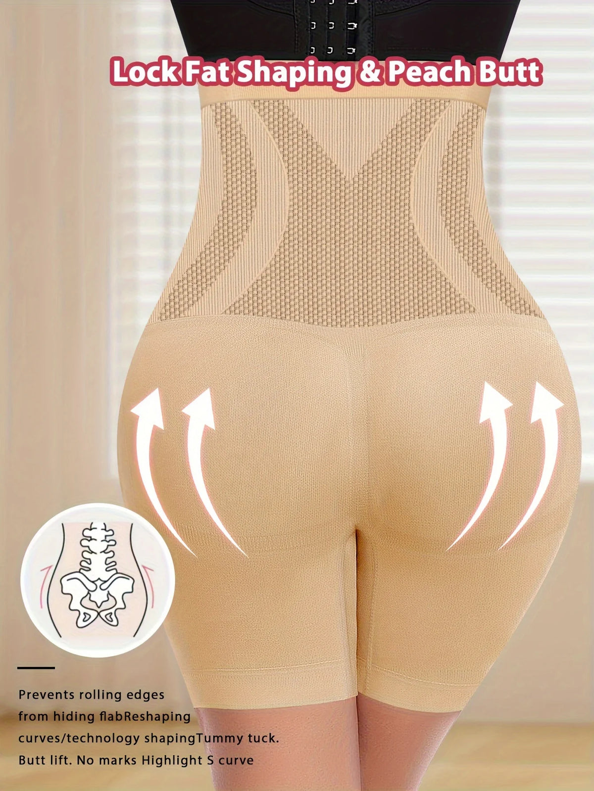 Aureon High-Waist Shaping Shorts