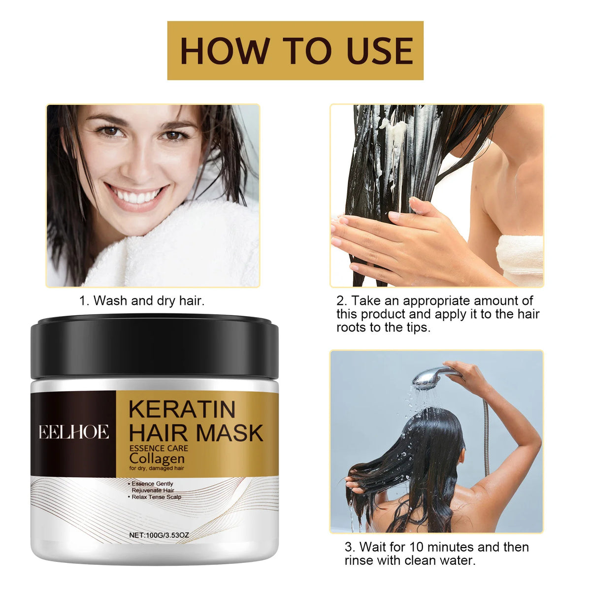 Aureon Keratin Care Hair Mask