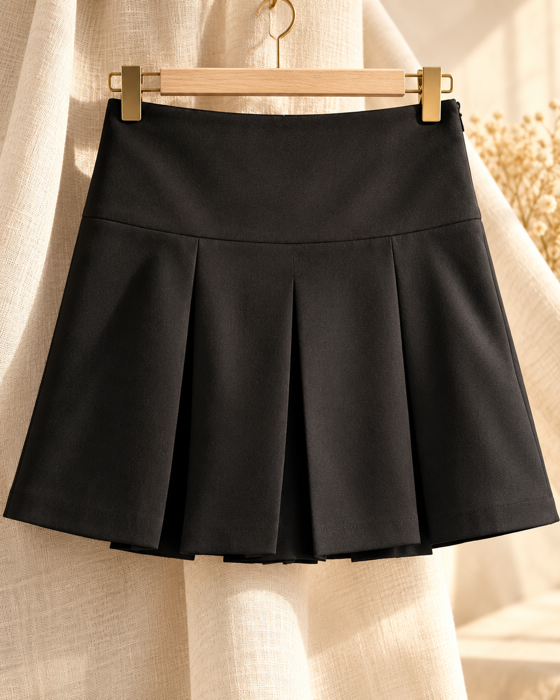 Aureon Tiered Ruffle Mini Skirt — product detail