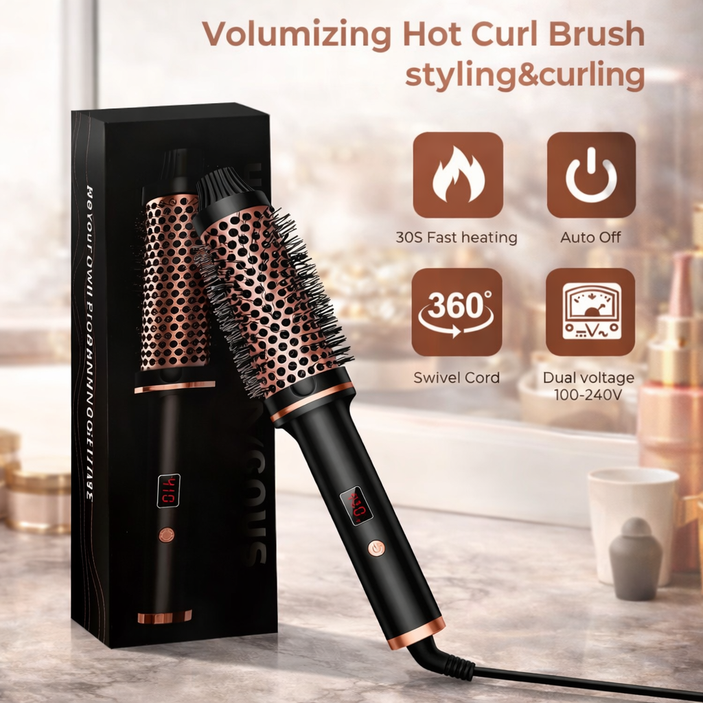 Aureon 3-in-1 Ionic Hair Curling and Straightening Wand